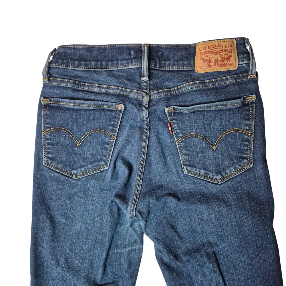 Levi's‎ 710 Super Skinny Jeans Womens 27 Dark Wash Stretch Denim